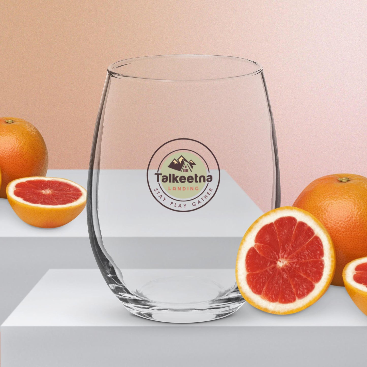 Pinky Up Wine Glass